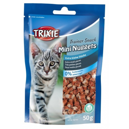 фото Лакомство для кошек Trixie Trainer Snack Mini Nuggets фото Лакомство для кошек Trixie Trainer Snack Mini Nuggets