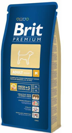 фото Сухой корм д/собак средних пород Brit Premium Adult M фото Сухой корм д/собак средних пород Brit Premium Adult M