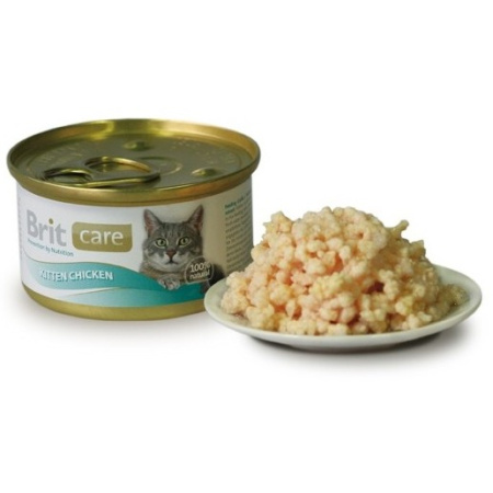 фото Консервы Brit Care Cat курица для котят фото Консервы Brit Care Cat курица для котят
