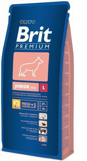 Сухой корм для щенков Brit Premium Junior( L)