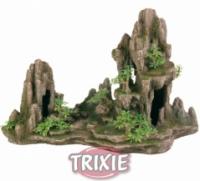 купить Декорация «Скала с пещерой и растениями»
