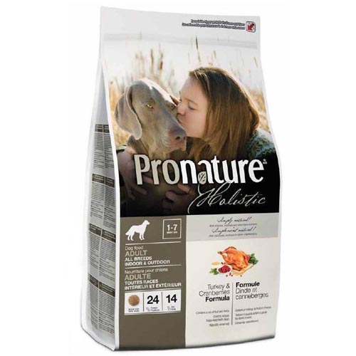 купить Pronature Holistic Сухой корм для собак всех пород  с индейкой и клюквой