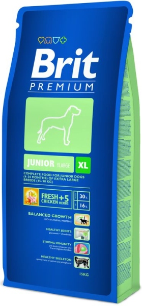 Сухой корм д/щенков Brit Premium Junior XL