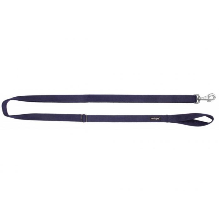купить Поводок регулируемый Ami Play Easy Fix Cotton M 160-300 x 2cm Темно-Синий
