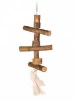 купить Игрушка Trixie деревянная для попугаев 40 см.