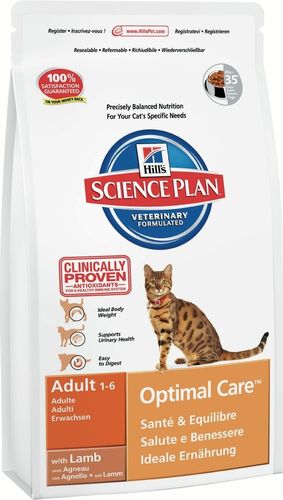 купить Сухой корм Hills SP Adult Lamb для взрослых кошек с ягненком