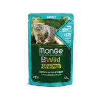 купить Беззерновая консерва Monge Bwild Cat из трески с креветками и овощами для взрослых кошек 85 гр купить Беззерновая консерва Monge Bwild Cat из трески с креветками и овощами для взрослых кошек 85 гр