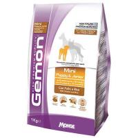 купить Сухой корм Gemon Dog Mini Puppy&Junior  курица с рисом для щенков мини пород 3 кг