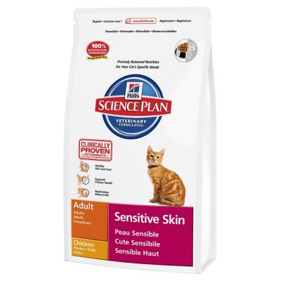 купить Сухой корм Hills SP Sensitive Skin для кошек с чувствительный кожей