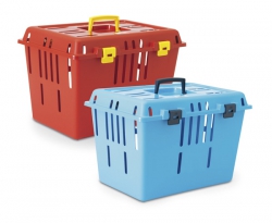 купить Переноска пластик. д/собак Pet Caddy1