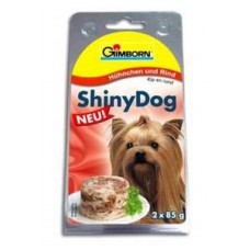 Gimpet ShinyDog консерва д/собак курица с говядиной в желе