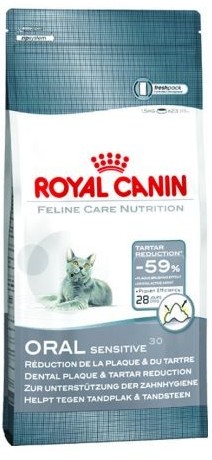 купить Сухой корм для профилактики зубного камня ORAL SENSITIVE 30