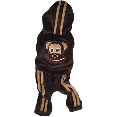 MonkeyDaze ВЕЛЮР (Velour Jumper Brown) костюмчик коричневый