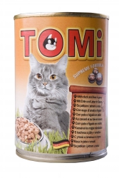 купить TOMi УТКА ПЕЧЕНЬ  консервы корм д/кошек