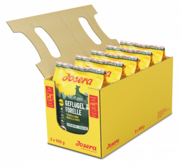 купить Корм для собак JOSERA Geflügel  Forelle 5х900 г
