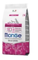 купить Сухой корм для взрослых собак миниатюрных пород с курицей Monge Dog Extrasmall Adult 3 кг купить Сухой корм для взрослых собак миниатюрных пород с курицей Monge Dog Extrasmall Adult 3 кг