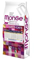 купить Низкозерновой сухой корм для взрослых кошек с мясом зайца Monge Bwild Cat LOW GRAIN 10 кг купить Низкозерновой сухой корм для взрослых кошек с мясом зайца Monge Bwild Cat LOW GRAIN 10 кг