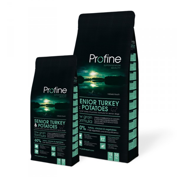 купить Корм для пожилых собак Profine Senior Turkey, индейка и картофель