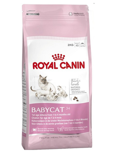купить Сухой корм для котят до 4-х месяцев BABYCAT