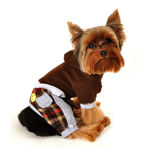 MonkeyDaze ДЖАМПЕР (brown flannel jumper) коричневый костюмчик