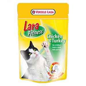 купить Влажный корм для котов Lara Fitness  Курица и Индейка