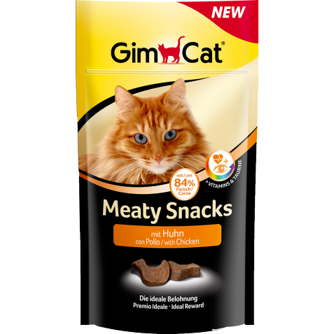 Витамины Gimpet Meaty Snacks с курицей для кошек