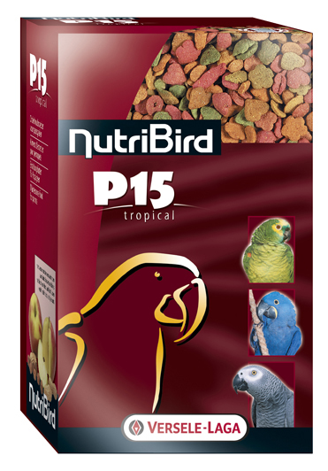 купить Корм для  попугаев Versele-Laga NutriBird P15 ТРОПИКАЛ ОРЕХИ И ФРУКТЫ