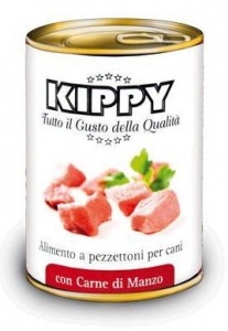купить KIPPY д/собак паштет с кусочками мяса, говядина