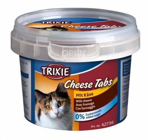 купить Витамины для кошек Trixiе Cheese Tabs с сыром