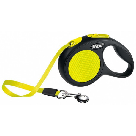 купить Поводок Flexi New Neon (лента) XS 3 м до 12 кг