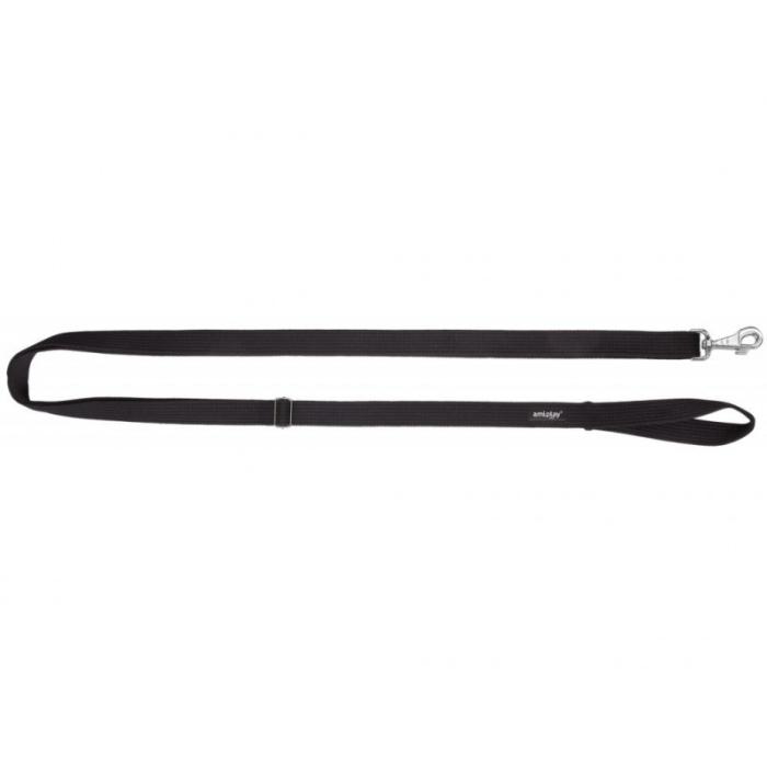 купить Поводок регулируемый Ami Play Easy Fix Cotton M 160-300 x 2cm Черный