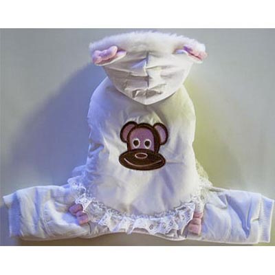 MonkeyDaze ЛЫЖНЫЙ КОСТЮМ (White Snowsuit) белый комбинезон