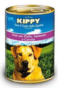 купить KIPPY д/собак паштет, курица, лосось и морковь