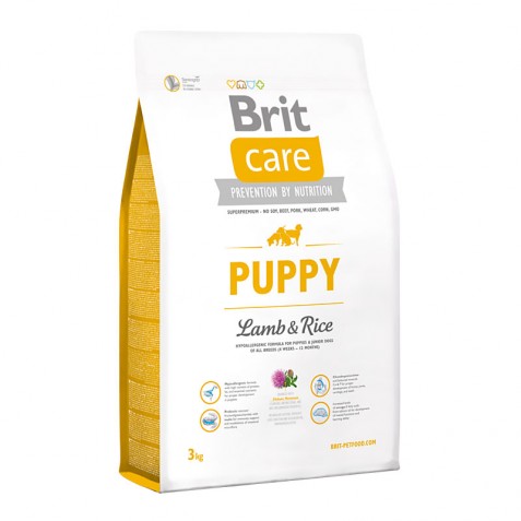 купить Корм Brit Care Puppy Lamb & Rice для щенков всех пород собак