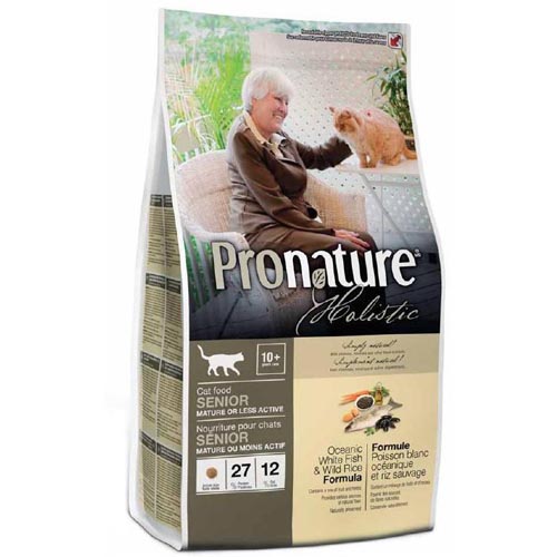 купить Pronature Holistic Сухой корм для котов  с океанической белой рыбой и диким рисом