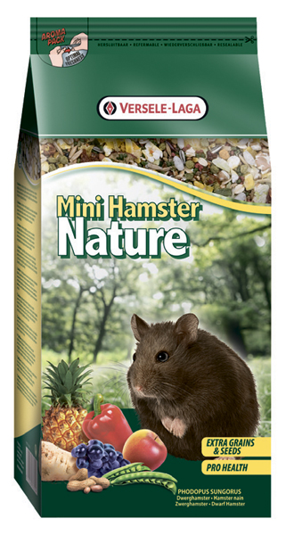 купить Суперпремиум корм для минихомяков Versele-Laga Nature МИНИ ХАМСТЕР НАТЮР