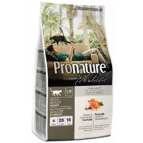купить Pronature Holistic Сухой корм для котов  с индейкой и клюквой