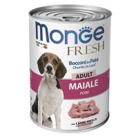 купить Консерва для взрослых собак всех пород со свининой Monge Dog Fresh Adult 400 гр купить Консерва для взрослых собак всех пород со свининой Monge Dog Fresh Adult 400 гр
