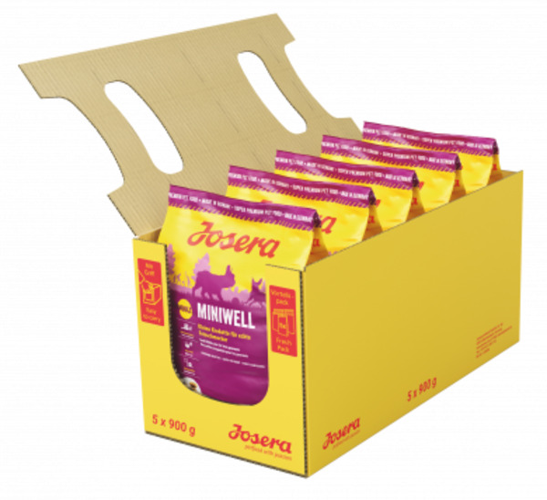 купить Корм для собак JOSERA Miniwell 5х900 г