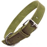 купить Ошейник для собак из нубука с металической застежкой Gloria Pets Collar Oasis 55*2,5 см хаки купить Ошейник для собак из нубука с металической застежкой Gloria Pets Collar Oasis 55*2,5 см хаки