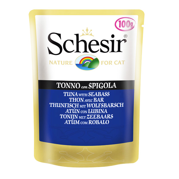 Консервы для кошек (Tuna Seabass) Шезир ТУНЕЦ С ОКУНЕМ