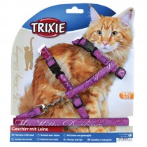 купить Поводок+шлея д/большой кошки "My Kitty Darling" Trixie
