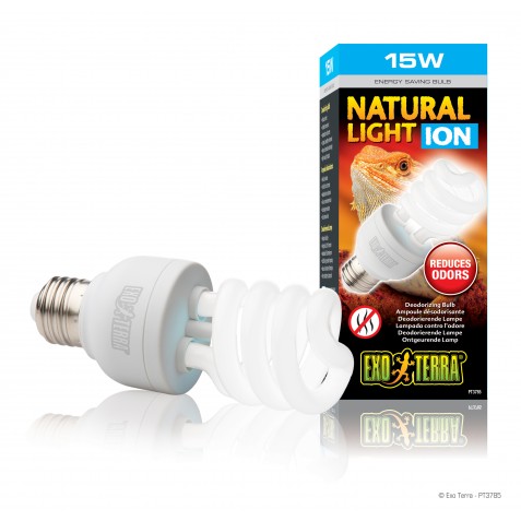 купить Лампа для рептилий и амфибий Exo Terra Natural Light ION 15 Вт, Е 27