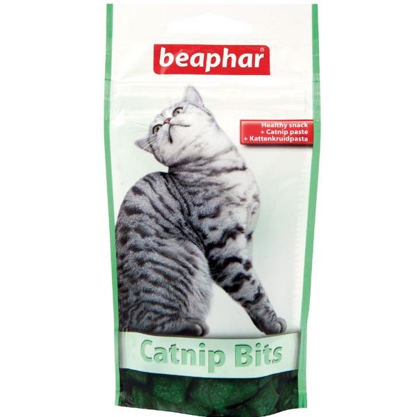 купить Подушечки Beaphar Catnip Bits с кошачьей мятой для кошек и котят
