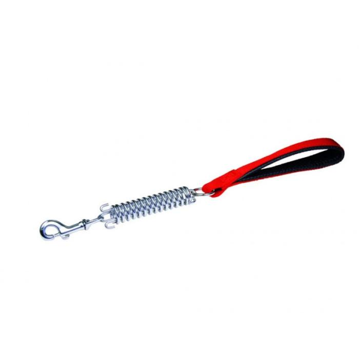 купить Короткий поводок c пружиной Gloria 3mm*41cm красный
