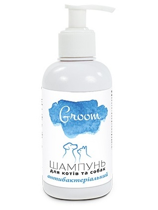 купить Шампунь для кошек и собак антибактериальный Природа GROOM