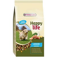 купить Сухой премиум корм для щенков Happy Life Юниор с курицей