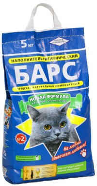 Песок Барс №2 крупный с лавандой 5кг