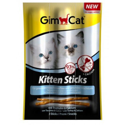 купить Лакомые палочки Gimpet Sticks для котят с кальцием