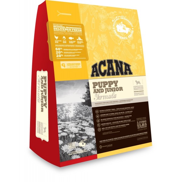 Сухой корм для щенков и собак Acana Puppy & Junior